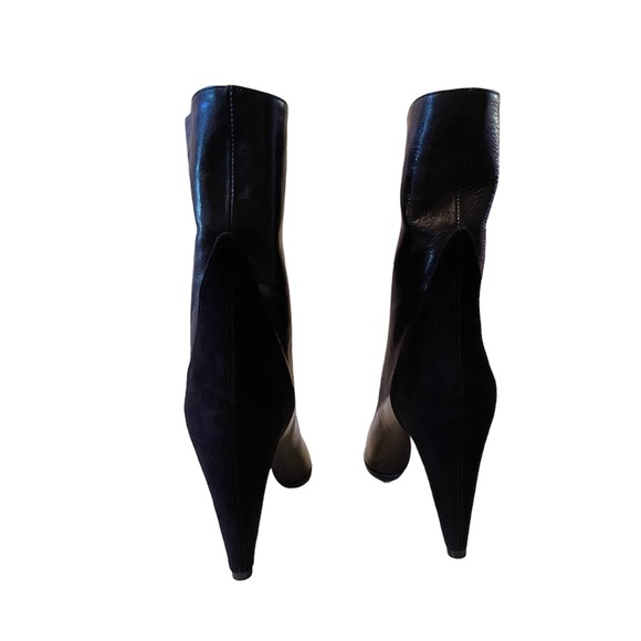 Givenchy GV3 Suede-Trimmed Leather Ankle Boots NWT - Picture 12 of 12